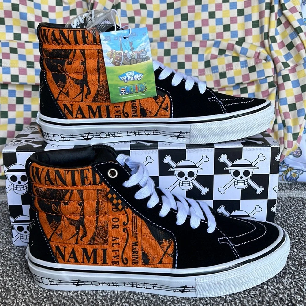 VANS X ONE PIECE COLLABORATION Men’s SKATE SK8-HI SHOE
One Piece Wanted Nami Ora - Picture 3 of 16